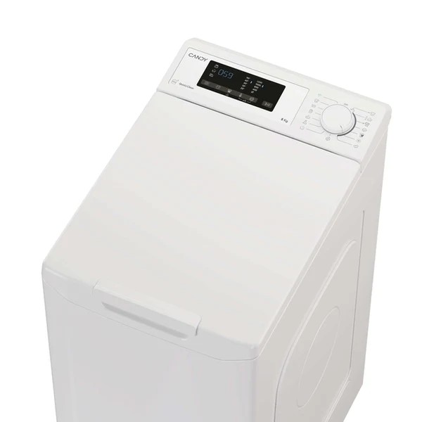 TCA283D2S CANDY Lave linge top 8kG 52L 1200tr/min